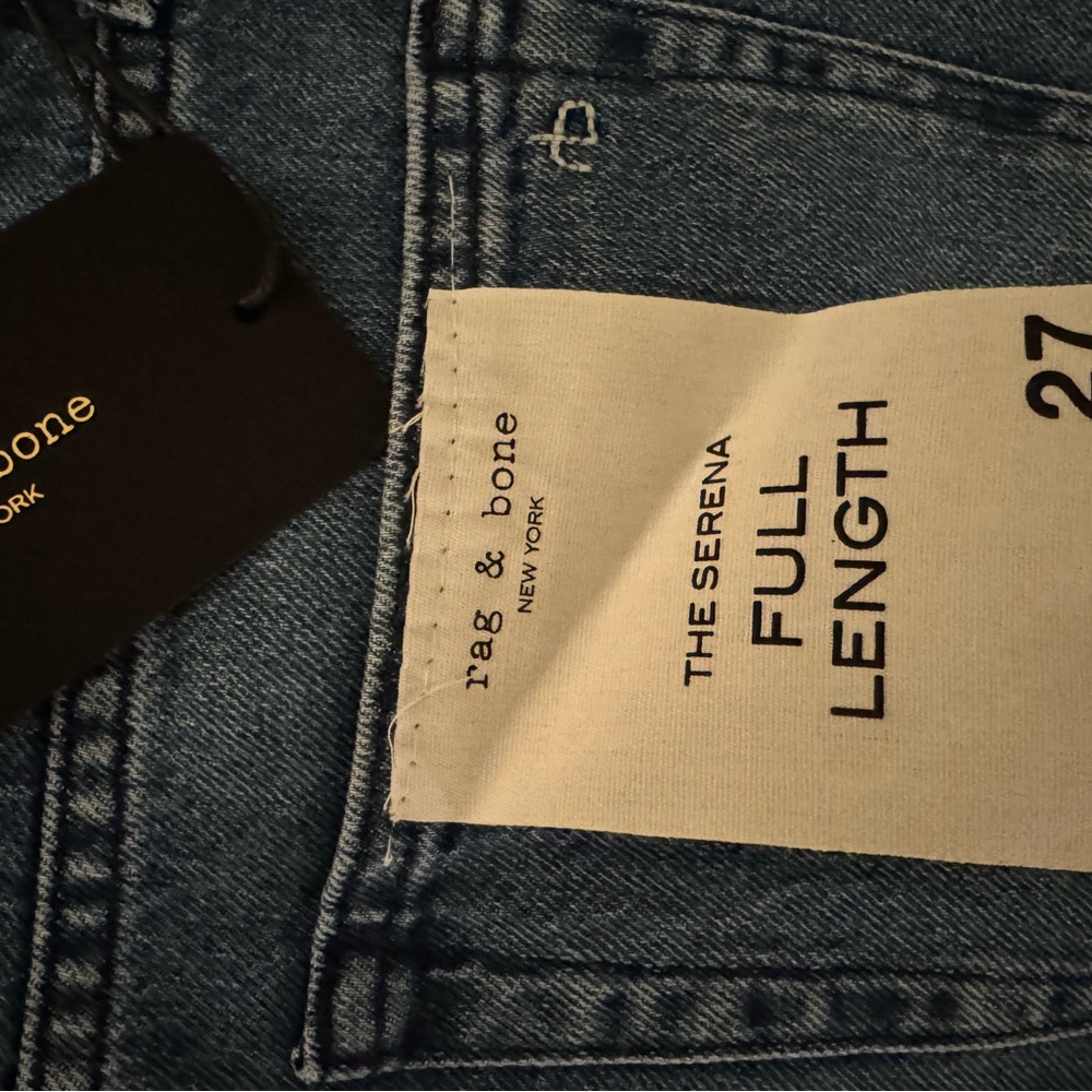 Rag & Bone Women’s high rise straight Jeans NWT